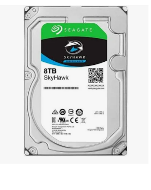 Seagate 3.5 Skyhawk 8tb 7200rpm 256mb Sata3 Güvenlik Hdd St8000vx0022