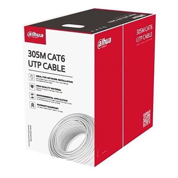 DAHUA PFM920I-6UN-C UTP CAT6 305 m Network Kablosu BEYAZ