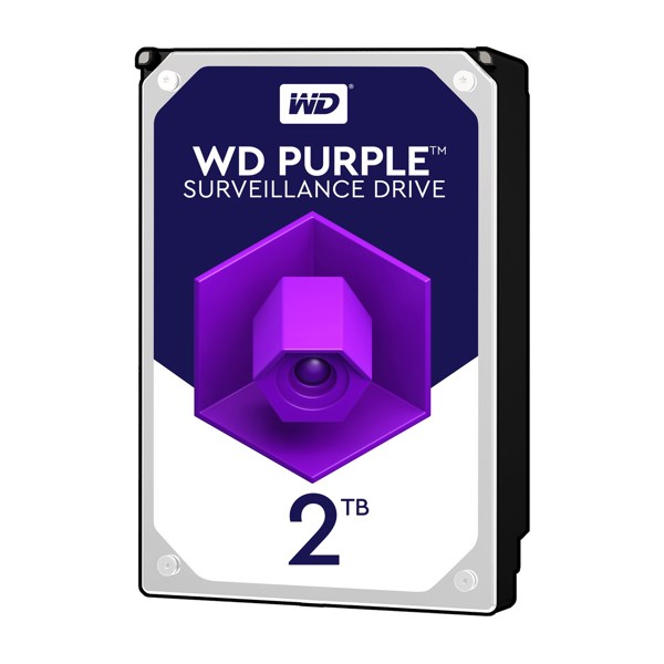 WD PURPLE 2TB 5400RPM 64MB SATA3 6Gbit/sn WD20PURZ 7/24 HDD ( 3 YIL RESMİ DİST GARANTİLİ )