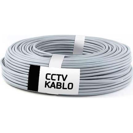 UNİSİGHT KABLO 2+1 0,50 CCTV KABLO 100 MT